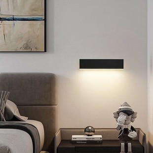 Cross-border rotatable wall lamp new minimalist bedroom bedside lamp Nordic simple living room background wall aisle wall lamp