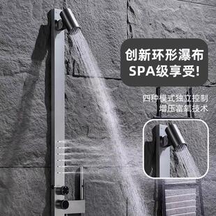 All-Copper Shower Head Set for Home Bathroom Bathroom Gun Gray White Gold Supercharged Faucet Shower Shower Screen