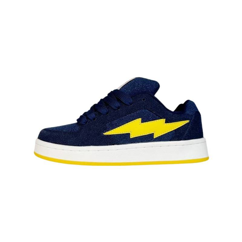 35 - 43in azules ocultos zapatos de pan de relámpago para hombres y mujeres 2026 pareja de skate casuales 2026 primavera nueva