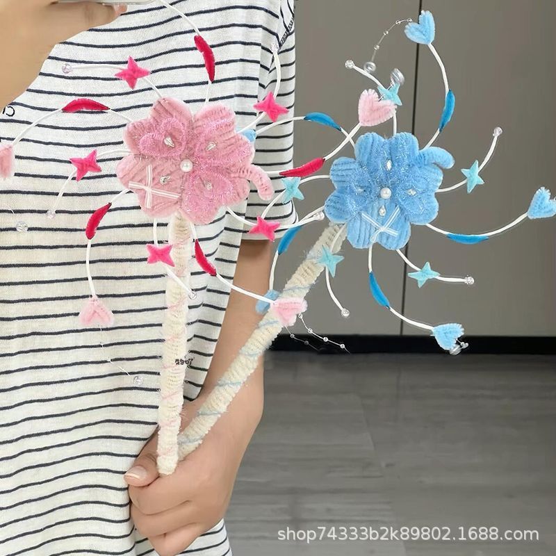 diy幸运四叶草蝴蝶扭扭手工风车氛围材料创意送闺蜜朋友礼物女友|undefined