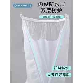 雨鞋女款防滑耐磨雨靴雨天防雨鞋套儿童脚套成人赶海水鞋男士