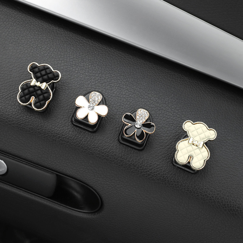 Gancho para automóvil, respaldo de asiento multifuncional para automóvil, gancho adhesivo pequeño para automóvil, accesorios de decoración interior para automóvil