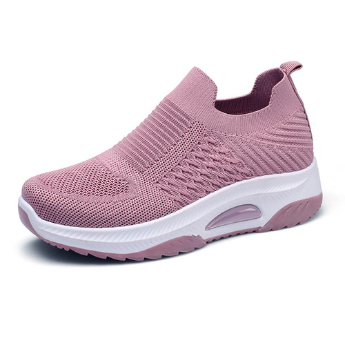 Shoes for women  new foreign trade thick-soled women's shoes casual fashion sports shoes women's mesh shoes breathable manufacturers wholesale