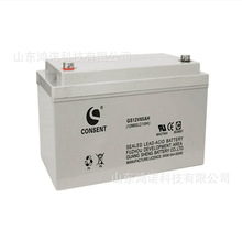 CONSENT蓄电池GS12V65AH光盛胶体电瓶12V65AH/20HR直流屏eps