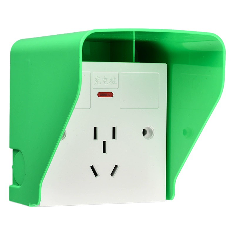 Тип 86 Наружное зарядное гнездо для маскировки свай Дождевик Автомобильный сарай Зарядное устройство для электромобиля Брызгозащищенная коробка Жилой водонепроницаемый чехол