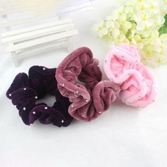 Women's Autumn/Winter Style Hair Accessories, Influencer Hair Ties, Geometric Shape Fashion, Simple and Minimalist Daily Wear, Purple Accents for Braiding Hair