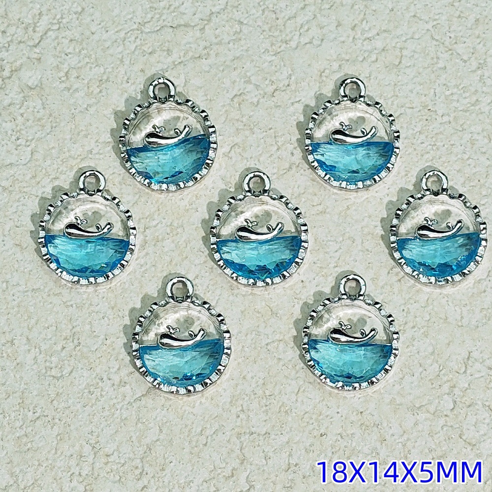 Exquisitos accesorios de joyería colgante de diamante de alta protección ultravioleta al por mayor collar DIY artesanal colgante de materiales de ropa de pulsera