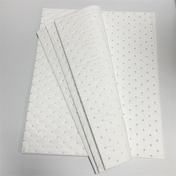 El fieltro absorbente de aceite industrial blanco limpio no absorbente de aceite de algodón absorbente de aceite espesó el tipo de punto de presión algodón absorbente de aceite industrial