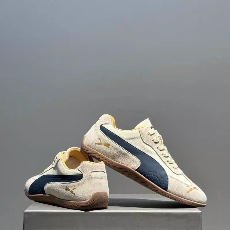German Training Shoes for Men 2025 Summer New European Trendy Brand Fabric Low-Top Shoes Breathable Versatile Casual Sneakers