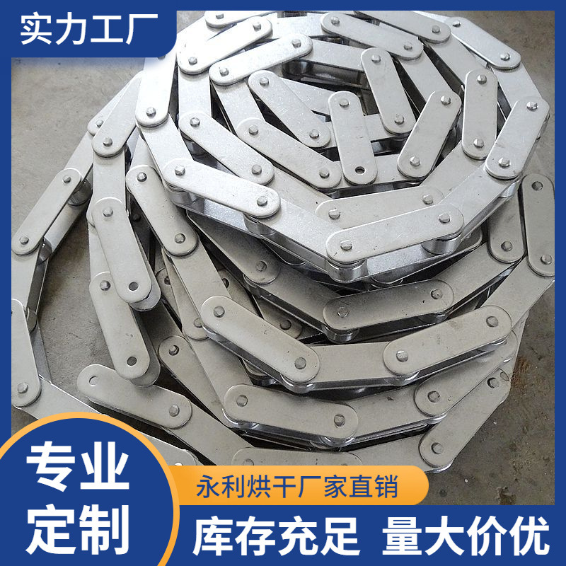 双节距大滚子输送链条 不锈钢滚子链条 节距76.2工业链条现货供应