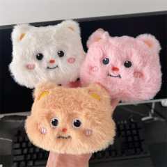 大きなバターベアヘッドぬいぐるみ diy ジュエリーアクセサリー衣類バッグ靴と靴下装飾アクセサリーかわいい漫画