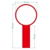 10*20cm single-sided KT board