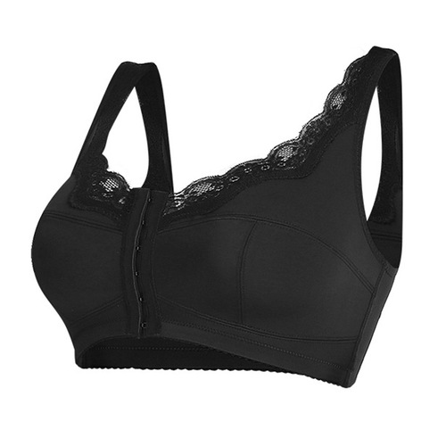Nursing bra for women cross-border European and American large size maternity lace bra tank top style without rims push-up bra