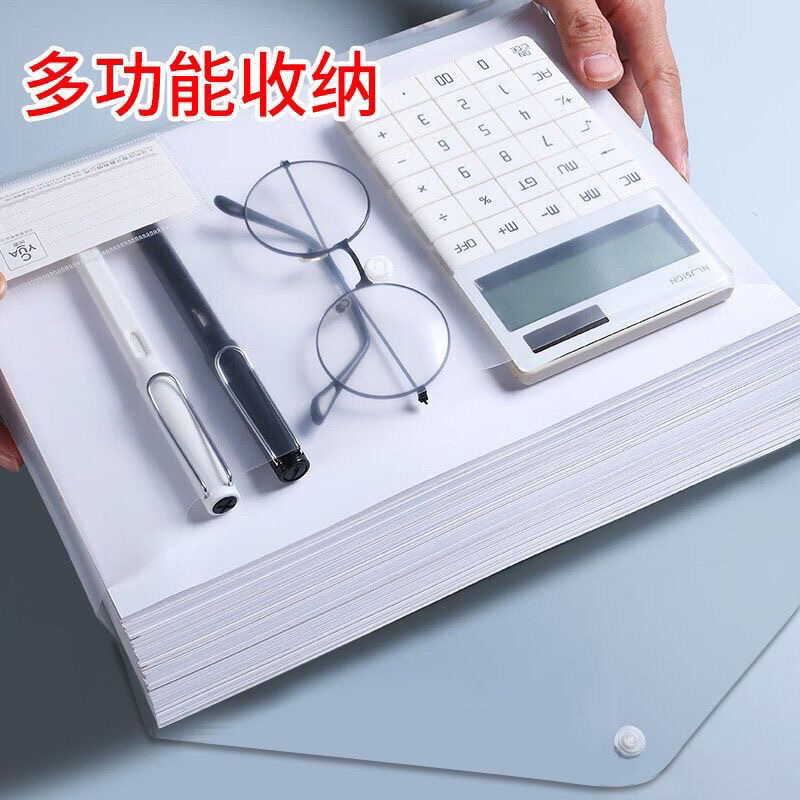 Cartoon pp bolsas de botón transparentes bolsas de archivo transparentes a4 con etiquetas bolsas de archivo bolsas de botones bolsas de información