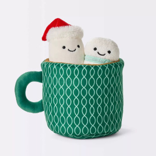 �羳��ƷHot Cocoa Mug plush�}�Q��ɿ��R�˱�����ë�q��ż����
