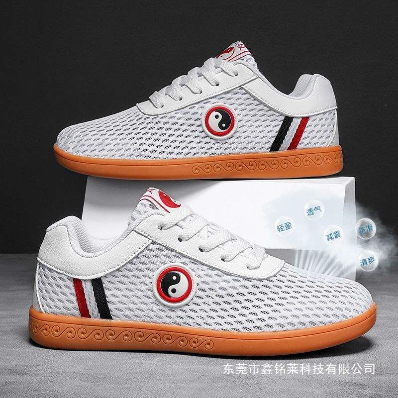 Chenjia Gou Chen's Tai Chi shoes, soft leather, cowhide, cow tendon sole, martial arts shoes, men's training shoes, kung fu sports shoes, women's