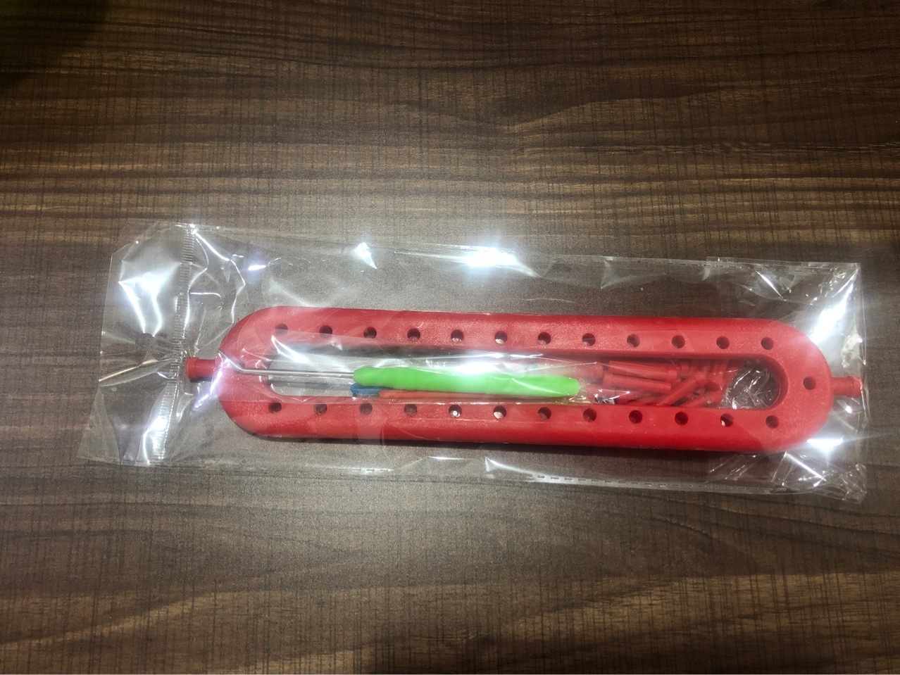 Hecho a mano DIY lana tejida bufanda artefacto sombrero bufanda suéter Castillo densa diente máquina de tejer crochet herramienta de tejer