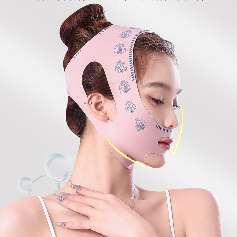 081 핑크 부채꼴 패턴