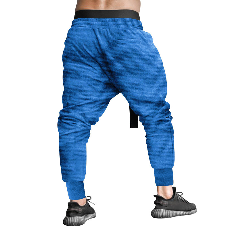 2024 New Versatile Breathable for Men's Leisure Outdoor Sports Loose Haren Pants_mkmklike.com