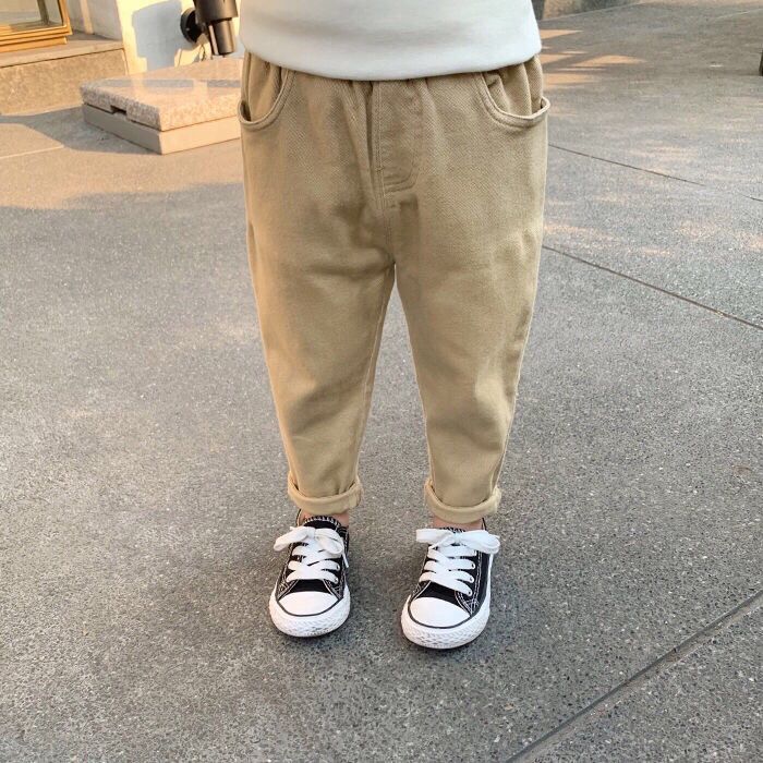 Fashionable children's spring sports casual trousers for boys