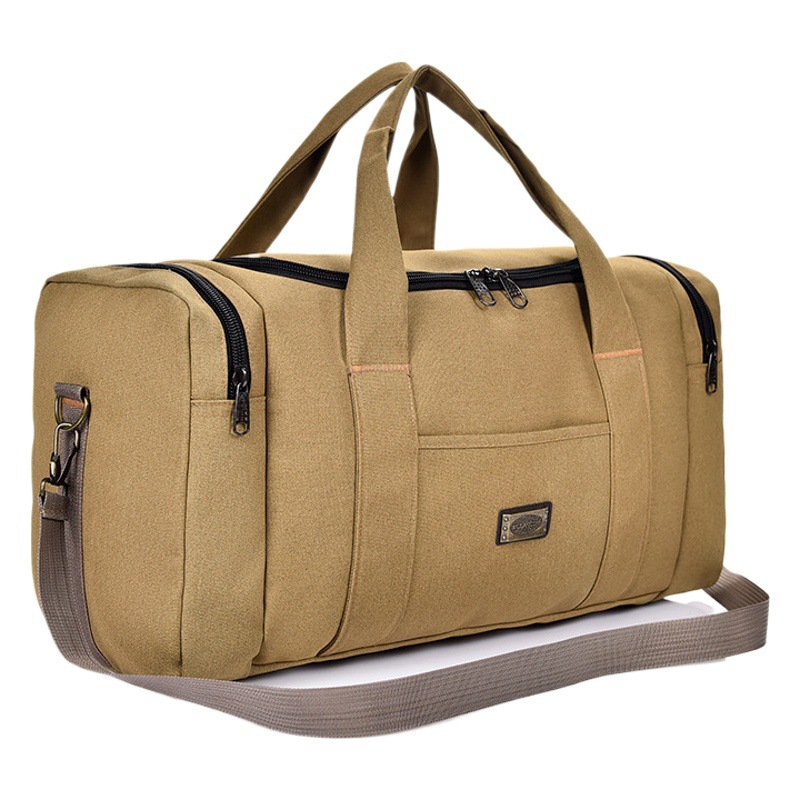Large Capacity Travel Bag Men's Hand Luggage Bag Long Distance Home Moving Bag Canvas Home Moving Bag Shipping Bag Large Travel Bag