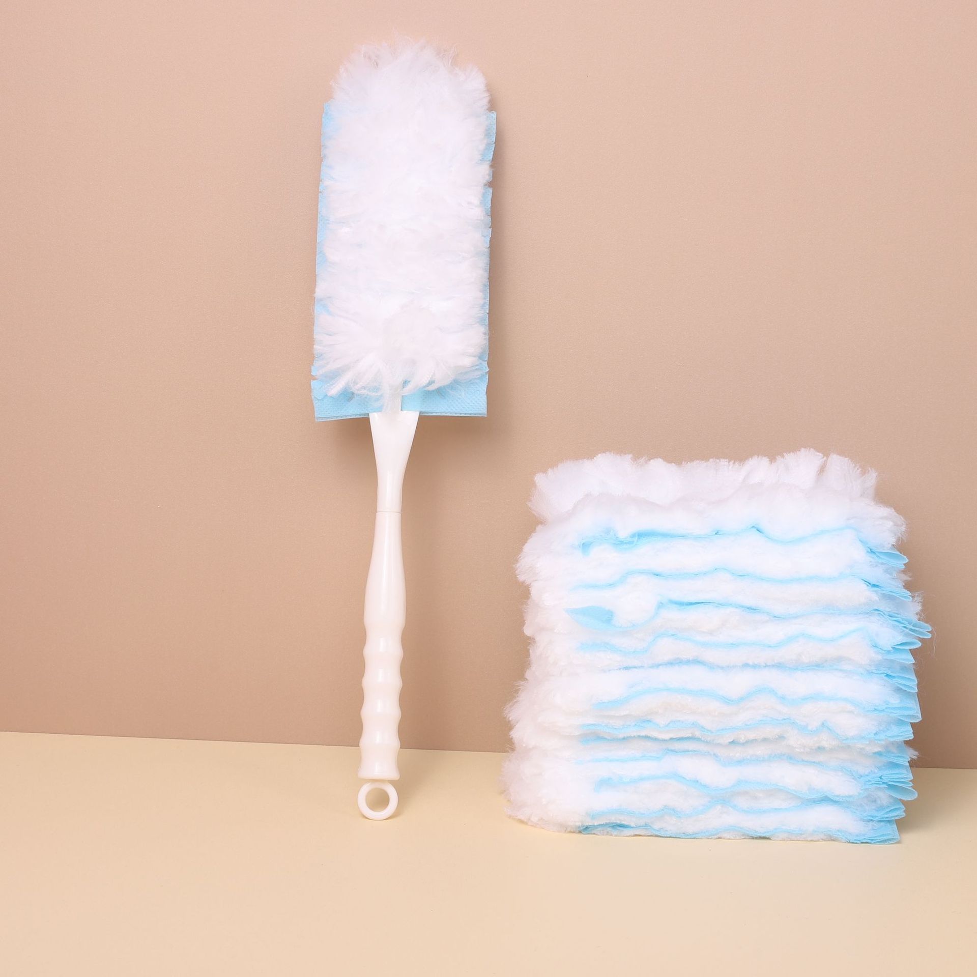 静電気除塵はたき替え芯デスクトップのほこりの隙間の毛屑洗浄ブラシ自動車家庭用鶏毛はたき