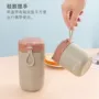便携带盖小学生保温早餐杯