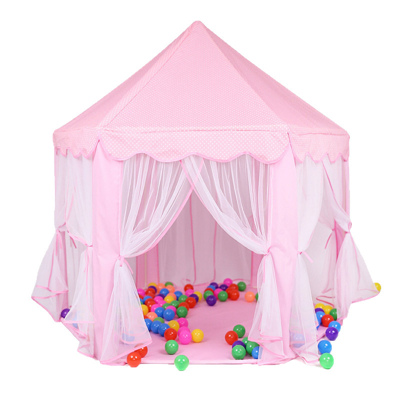 Carpa Castillo de Juegos Infantil de Madera de Pino Resistente al Desgaste para Interiores image 4