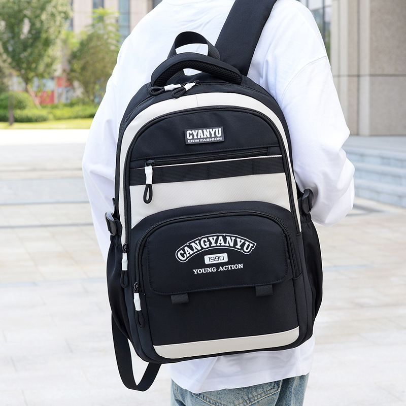 Mochila escolar del campus coreano, estudiante universitaria, mochila de viaje de gran capacidad para estudiantes de secundaria, mochila de computadora para estudiantes de secundaria