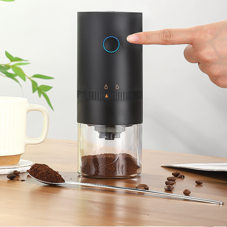 Cross-border Explosive Portable Electric Coffee Grinder USB Rechargeable Coffee Mill Coffee Bean Grinder Outdoor