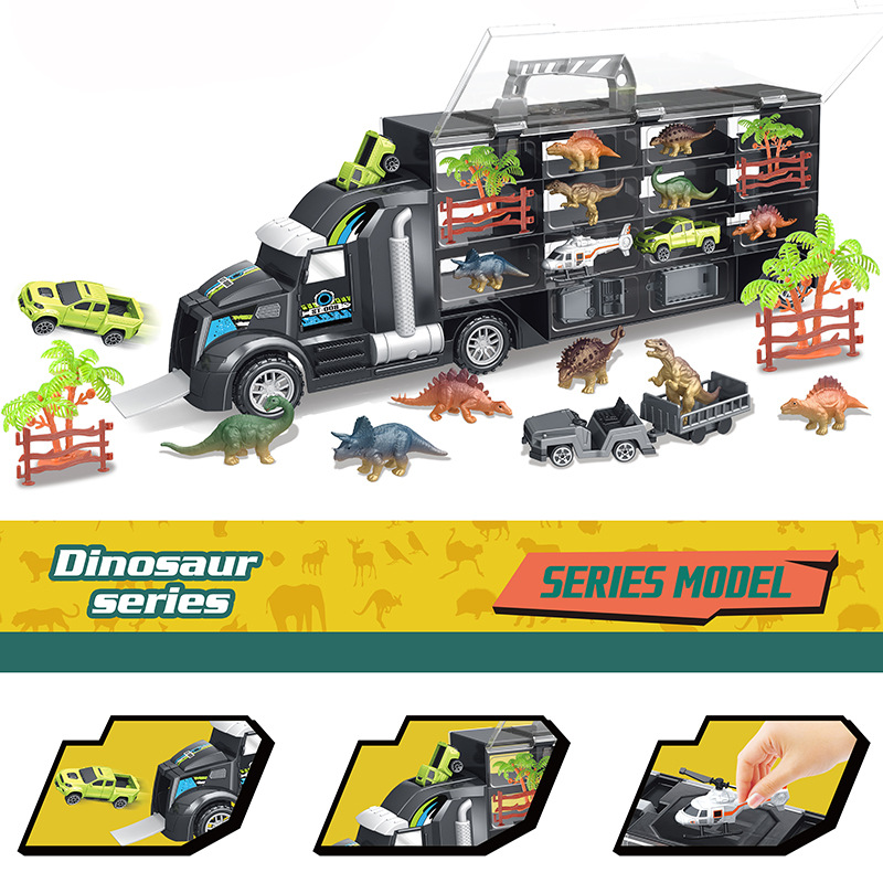 중형 공룡 컨테이너 트럭