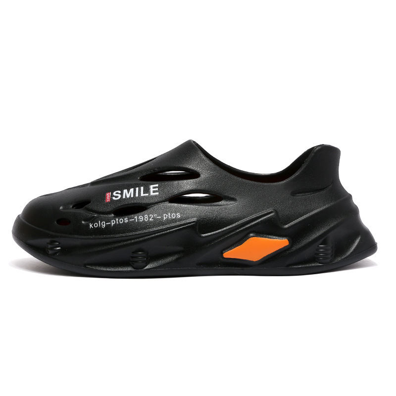 Sandalias para hombres 2024 moda antideslizante al aire libre aumentando la sensación de pisar zapatillas de pie sandalias ligeras transpirables