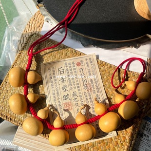 Eight gourd gourd pendant housewarming new house door living room porch natural non-opening gourd string pendant ornaments