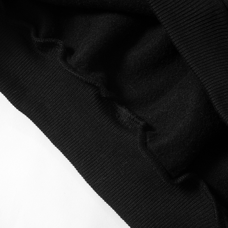 Trendy Skeleton Rhinestone Loose Hooded Sweatshirt Top Women Autumn Winter