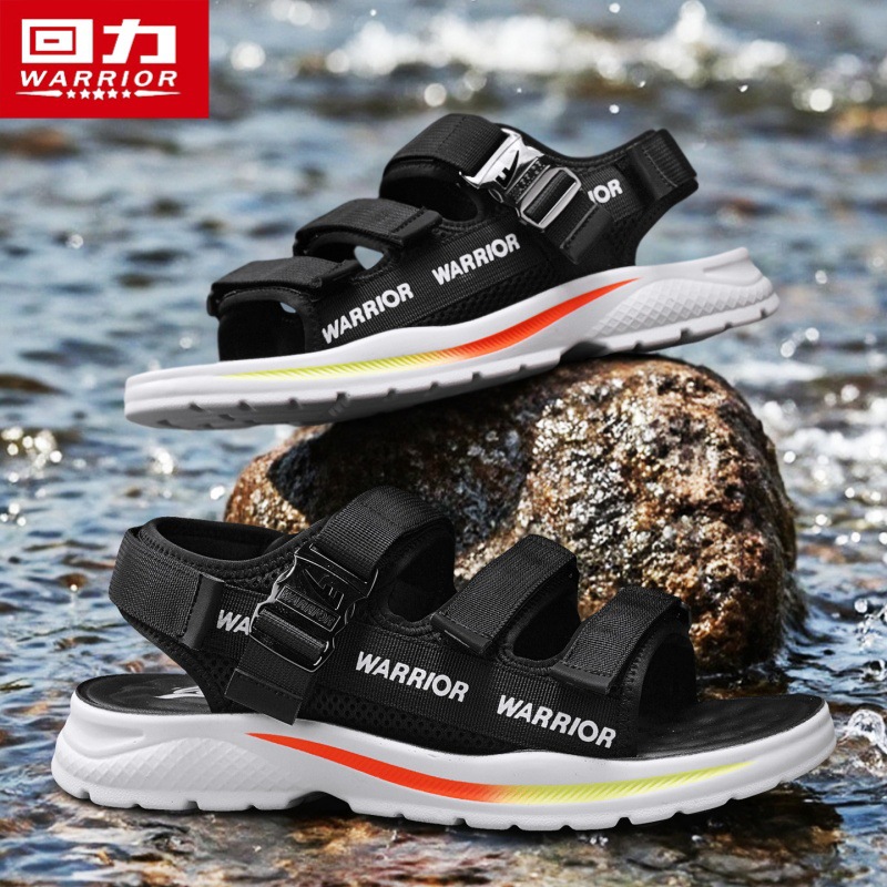 Pull-Back Sandals Men's Beach Shoes 2026 New Summer Driving Outdoor Sandals Summer River-Tracing Men's Shoes
