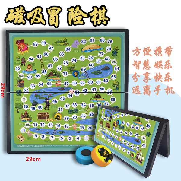 Magnetic table strategy game for students