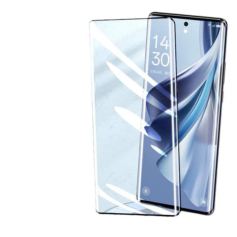 Подходит для OPPO Reno13 полноэкранная закалённая плёнка, высокоразрешающая анти-шпион полная клеевая плёнка для RENO13PRO, защитная плёнка для объектива