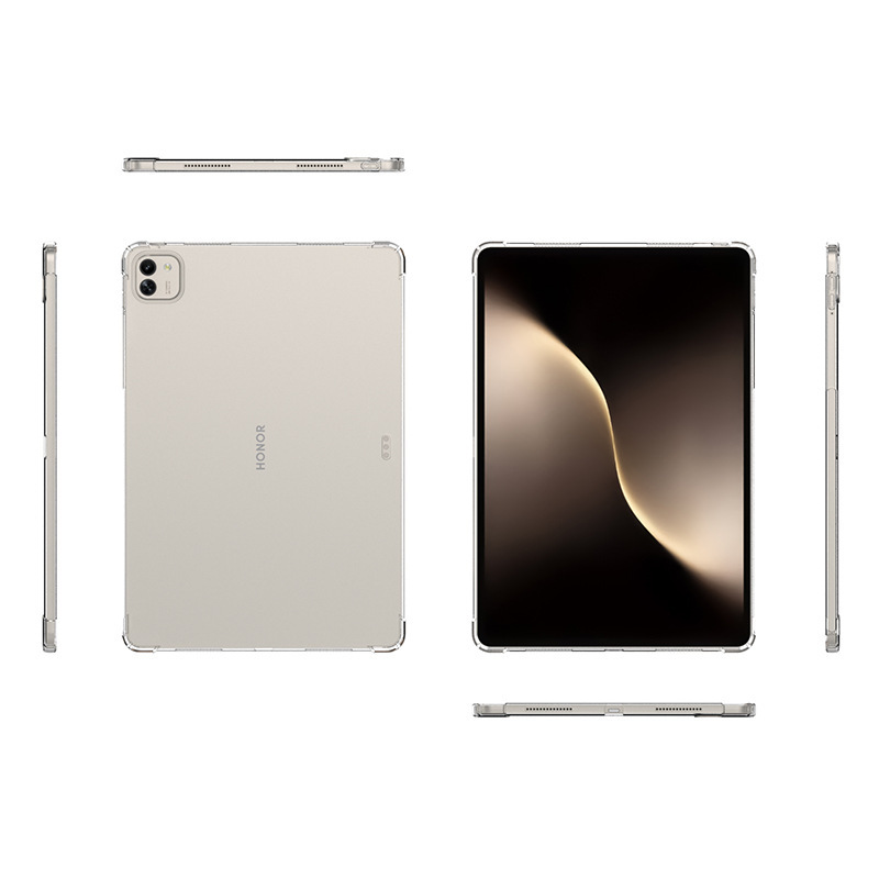 Honor タブレット MagicPad3 四隅エアバッグ落下防止透明保護ケース 13.3inch 2025 に適しています。|undefined