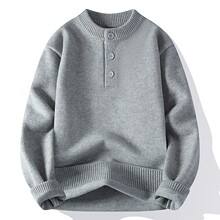 代理加盟 淘寶外貿批發秋冬新款休閑毛衣男生針織打底衫男裝大碼