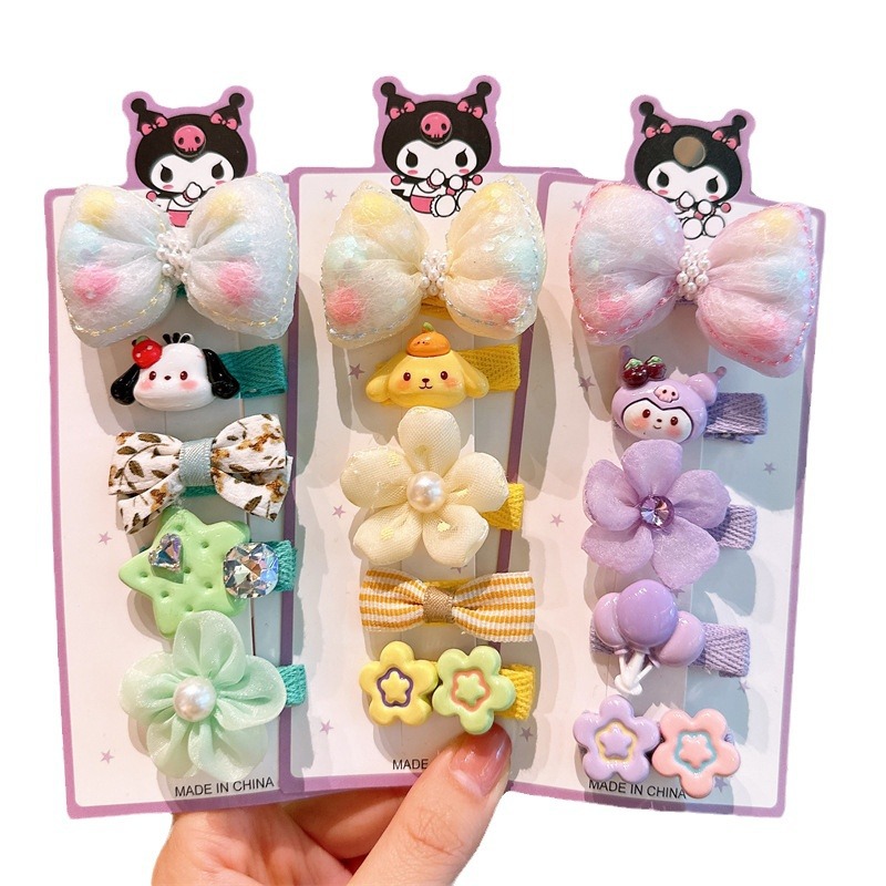 Niños clip de cabello nuevo clip de cabello de niña clip de cabello de princesa tocado lindos clip de cabello de bebé