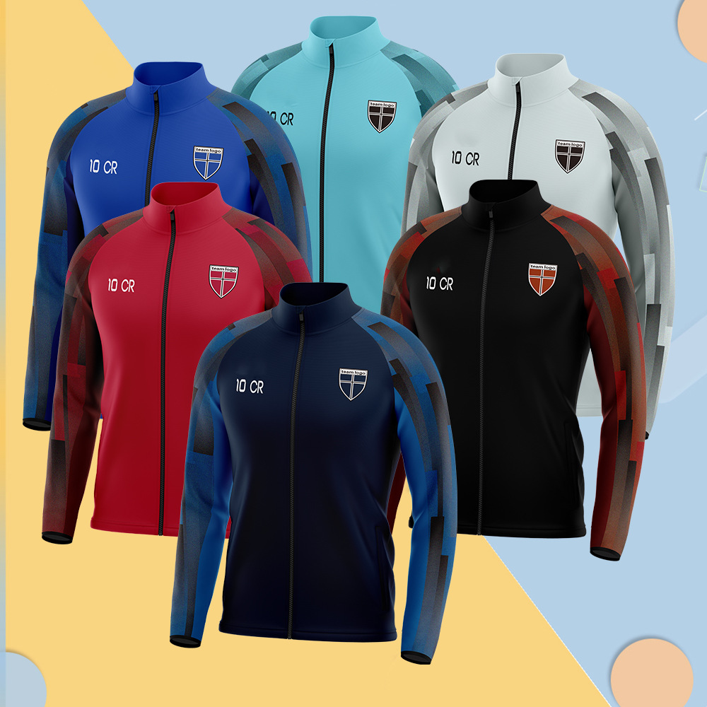 맞춤형 어린이 복장 유니폼, 지퍼 가디건, 야외 스포츠 재킷, 남성 및 여성 재킷, 긴팔 경기 훈련 유니폼