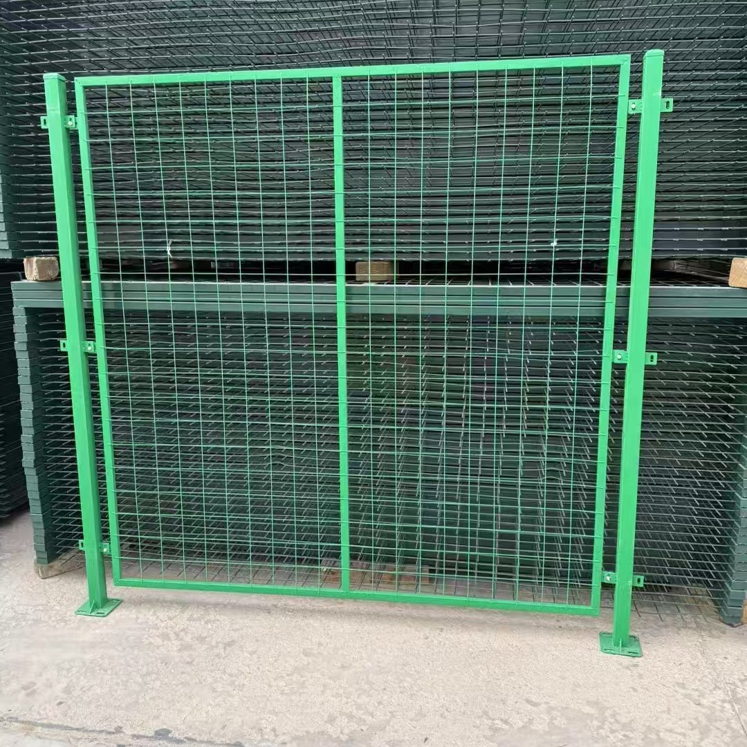 车间隔离网工厂仓库分区间隔断可移动铁丝网机器人围栏设备防护网