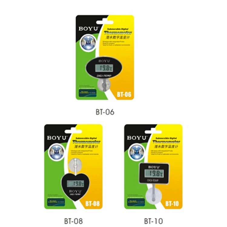 BOYU BT-06 Термометр для аквариума Термометр для дайвинга для аквариума Тропические рыбы Термометр для воды