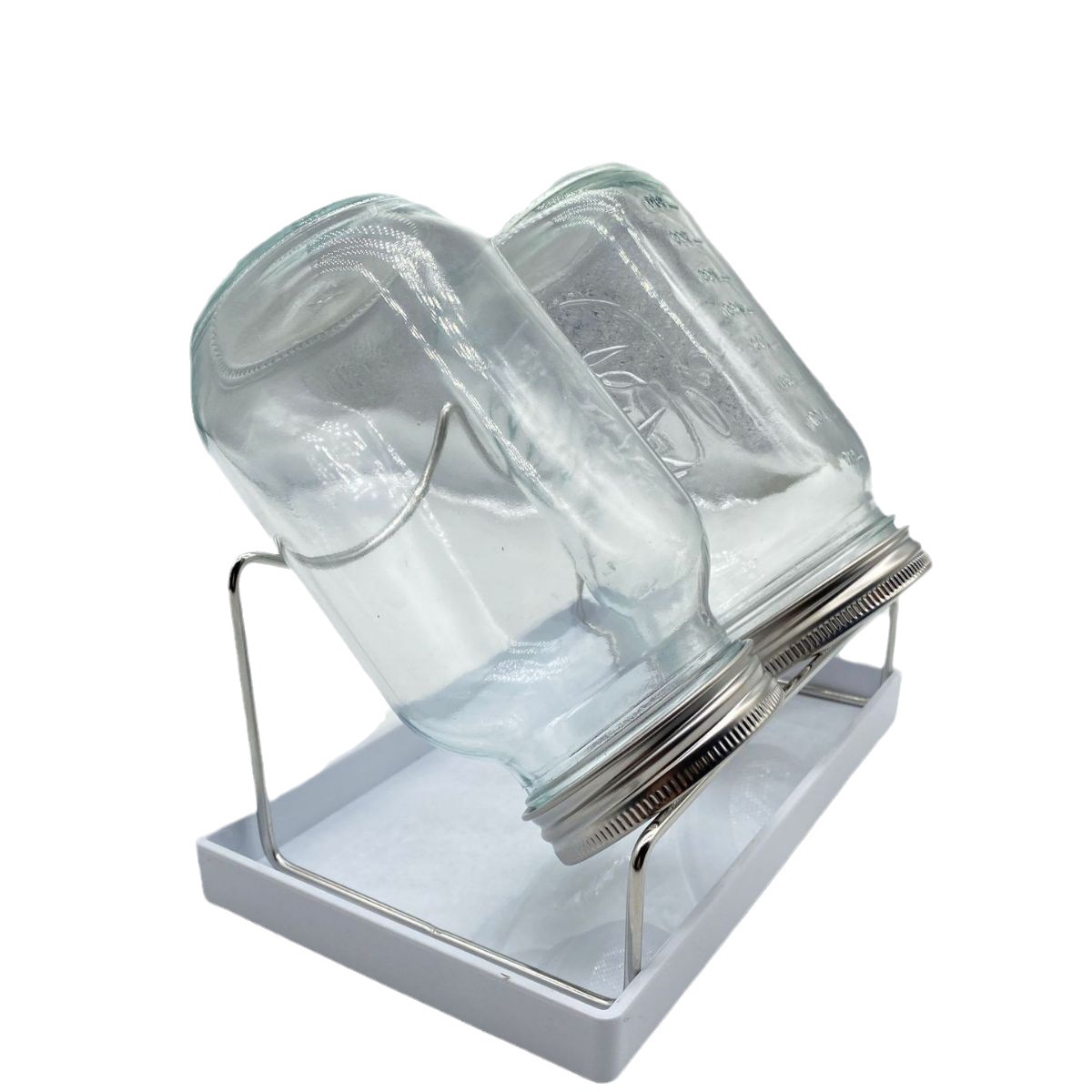 跨境专供食品级304不锈钢发芽盖种子过滤网梅森瓶透气盖304滤网片