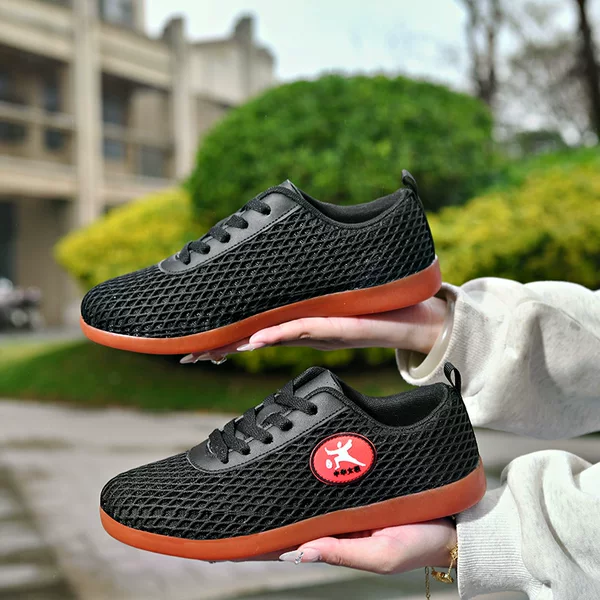Cross-Border Fashion Running Shoes New Style Comfortable and Breathable Men's Mesh Casual Shoes Couple Sports Lightweight Tai Chi Shoes Trendy