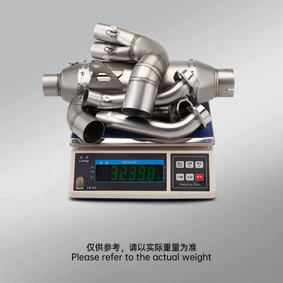 Motorcycle exhaust pipe | section exhaust pipe and tail