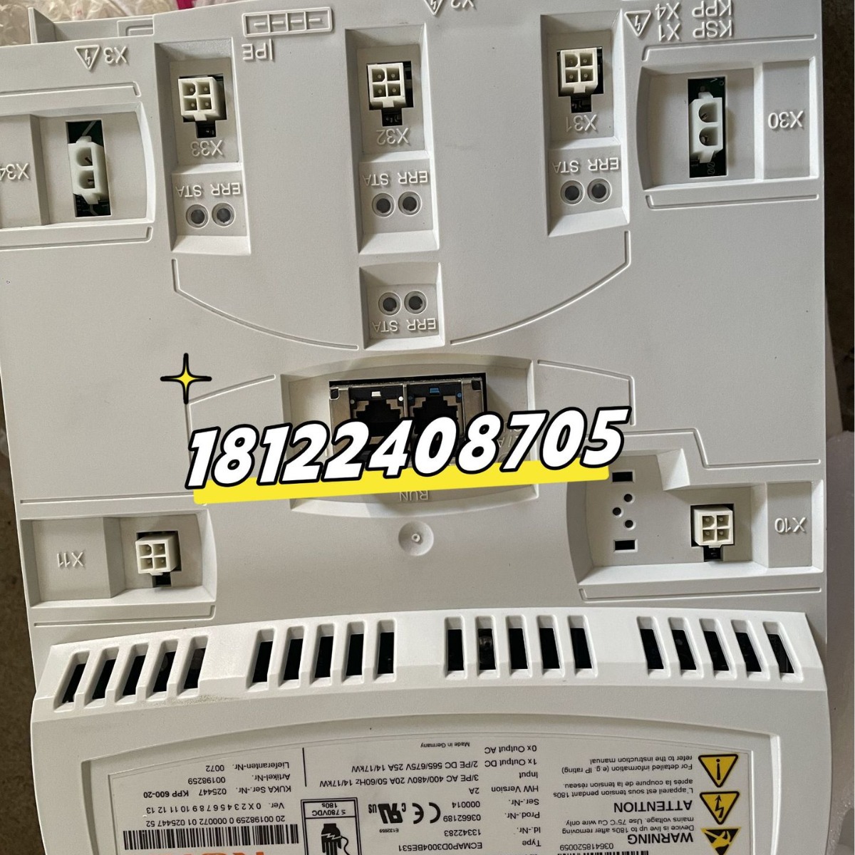 00-198-259机器人伺服驱动器 KPP600-20 议价