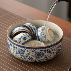 新商品の青花茶は高級陶磁器を洗って水を建てます。