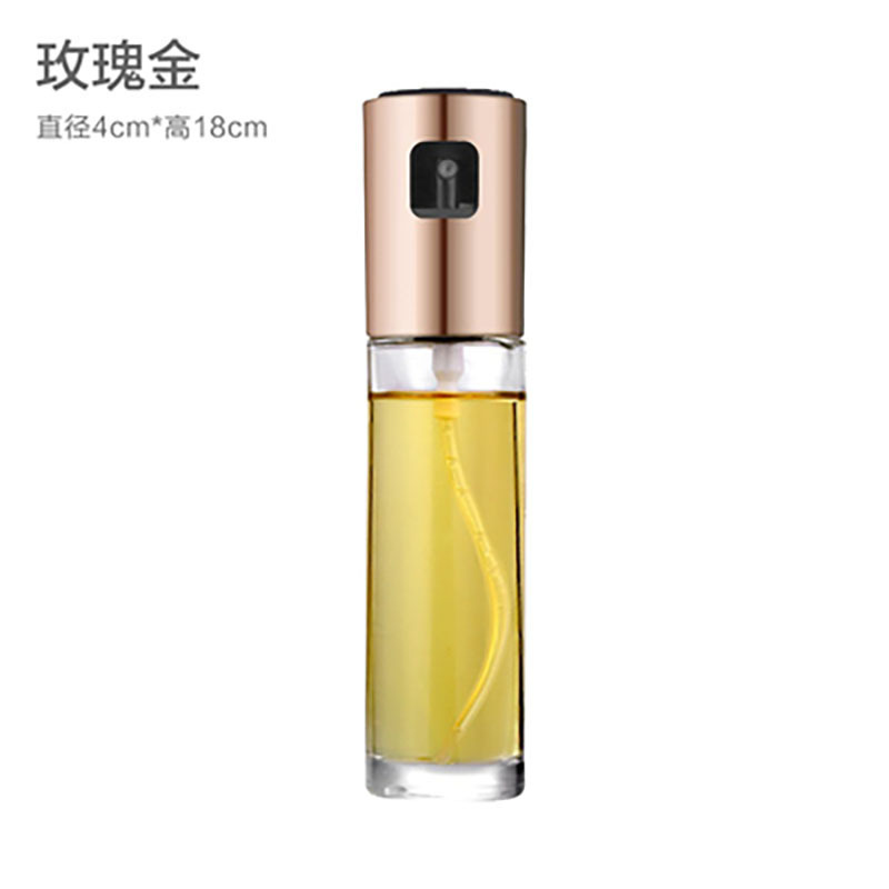 Spray aceite Spray botella cocina Spray Aceite spray puede niebla grasa reducción neumática aceite de oliva vidrio spray puede atomización