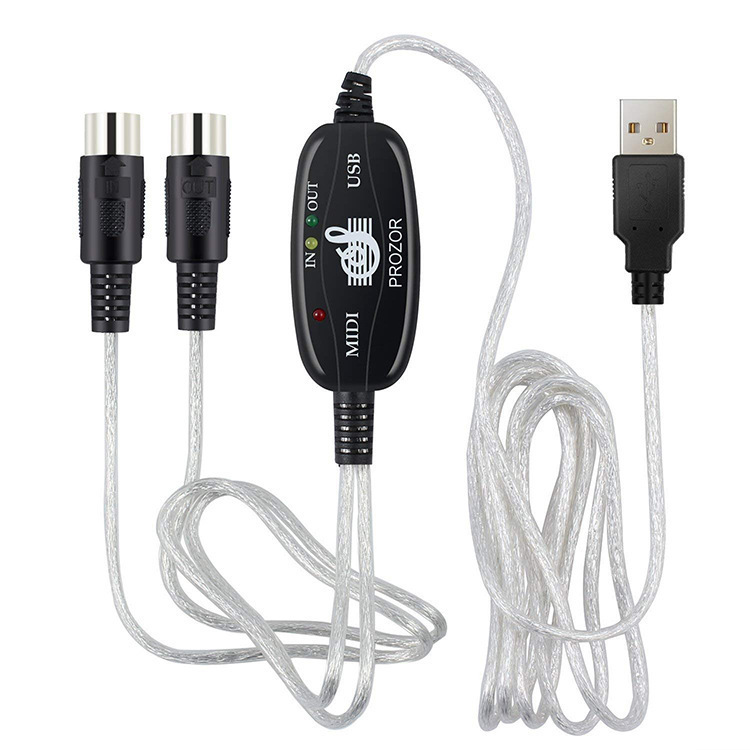 Midi to USB Cable, Electronic Keyboard Music Cable, Music Editing Cable, Electronic Keyboard Cable, Midi Adapter Cable Midi to USB Cable, Electronic Keyboard Music Cable, Music Editing Cable, Electronic Keyboard Cable, Midi Adapter Cable